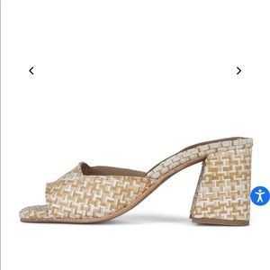 Jeffery campbell Melange-3 heeled sandals woven wick